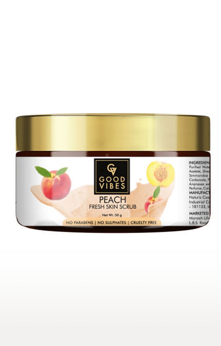 Good Vibes | Good Vibes Fresh Skin Face Scrub - Peach (50 g)