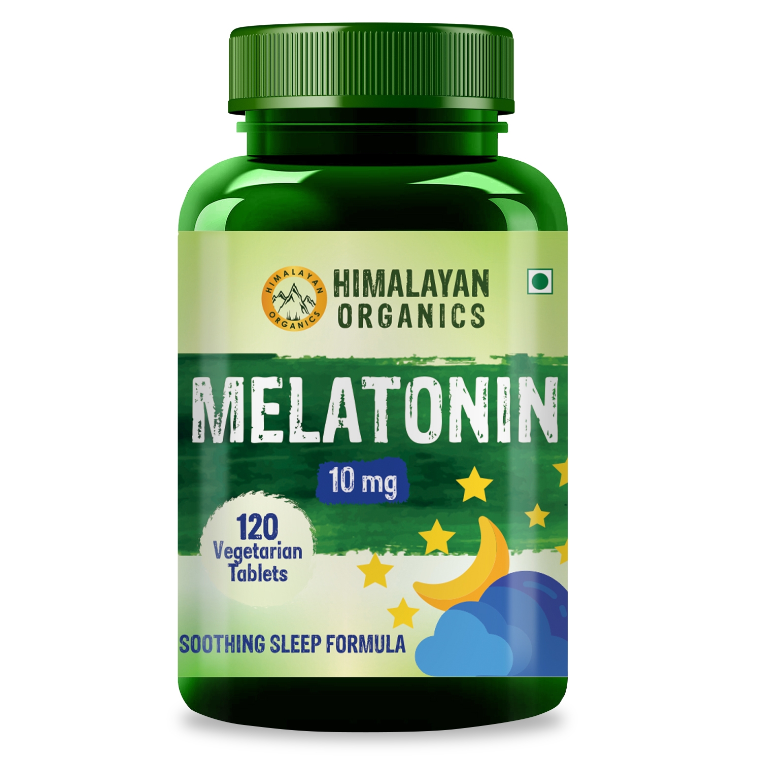 Himalayan Organics Melatonin 10Mg (Healthy Sleep Cycle) - 120 Tablets