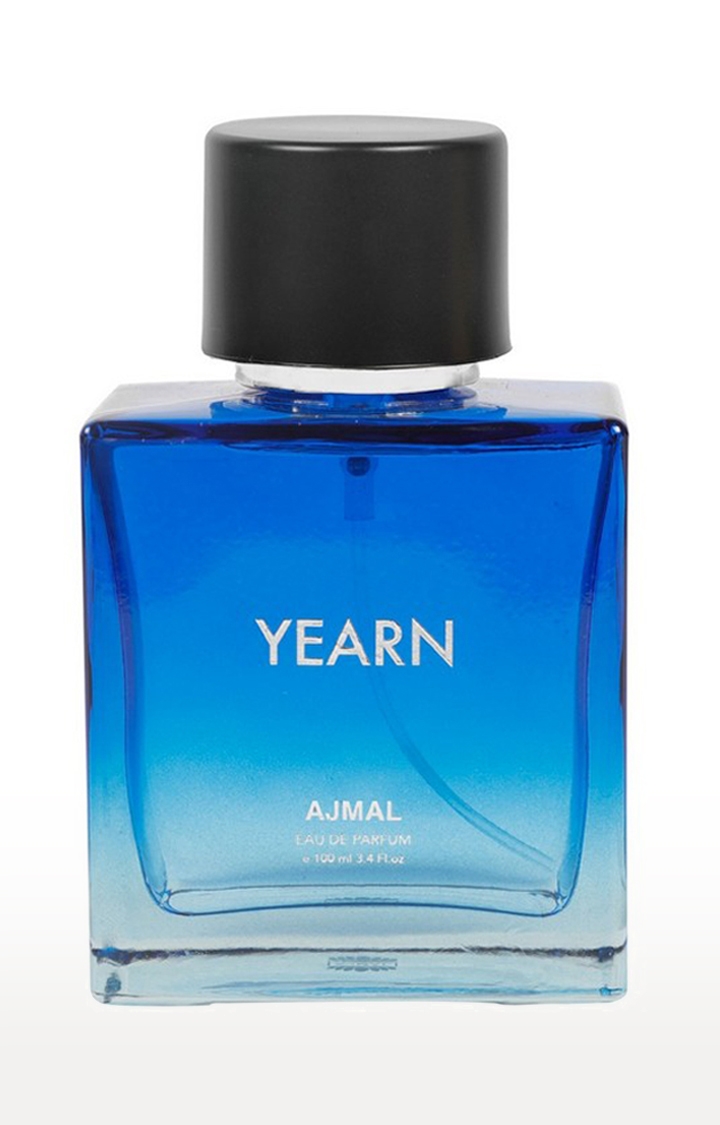 Ajmal Yearn Eau De Parfum Aquatic Perfume 100ML Long Lasting Scent Spray Party Wear Gift For Men