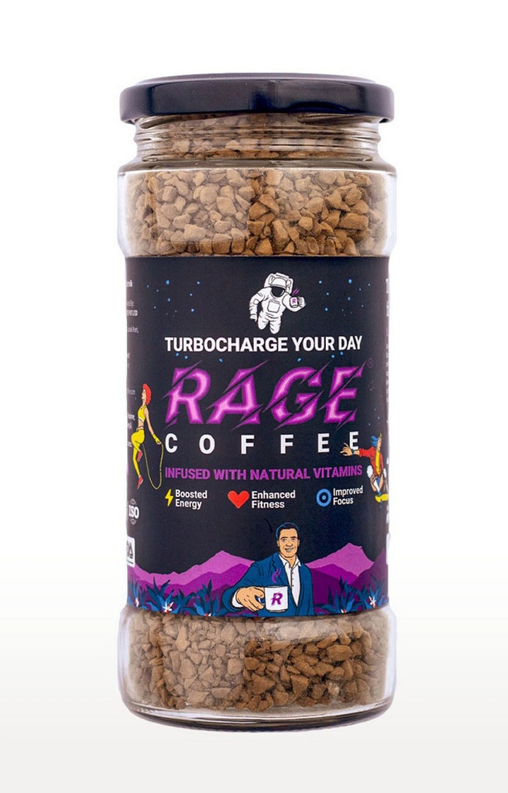 Rage Coffee - 100 GMS Original Blend - Premium Arabica Instant Coffee