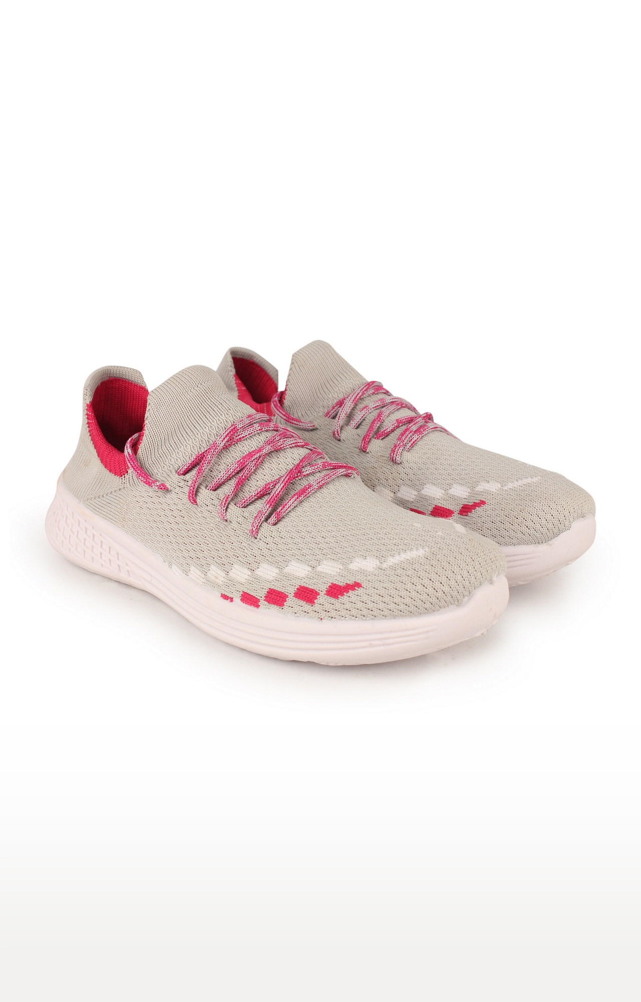 RNT LSS 01 Light Grey and Pink Shoes for Women