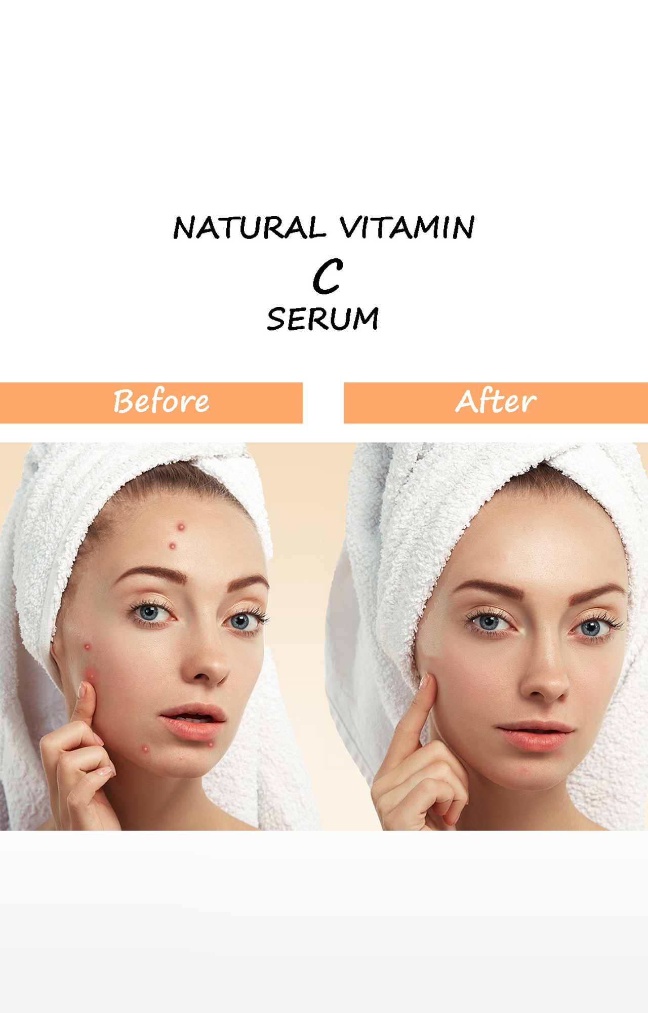 Swosh Vitamin C Serum For Face Enrich With Hyaluronic Acid, Vitamin E, Tamarind Extract, Aloe Vera Extract, Dead Sea Salt For Brightening, Anti Ageing, Wrinkle Control, 30Ml