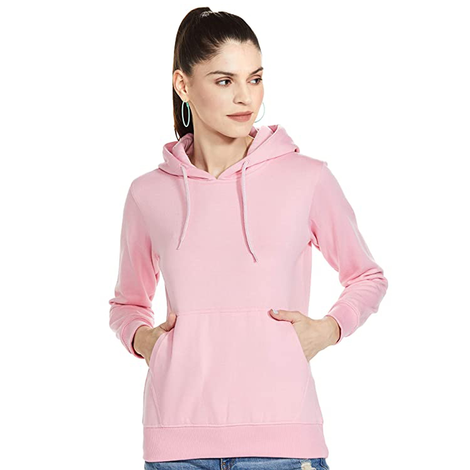 HEATHEX | HEATHEX Women’s Hooded Sweatshirt Full Sleeve Cotton Fleece