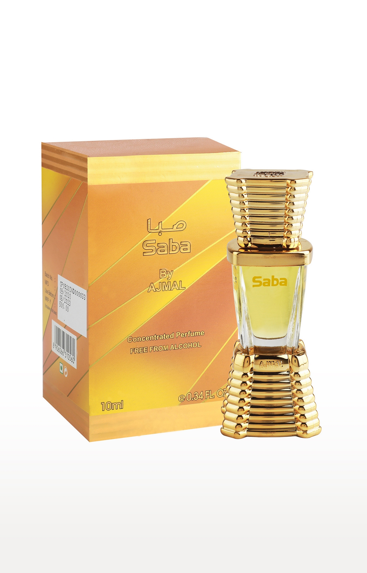 Ajmal | Ajmal Saba Concentrated Perfume Oil 10ml Attar for Men & Women + 2 Parfum Testers