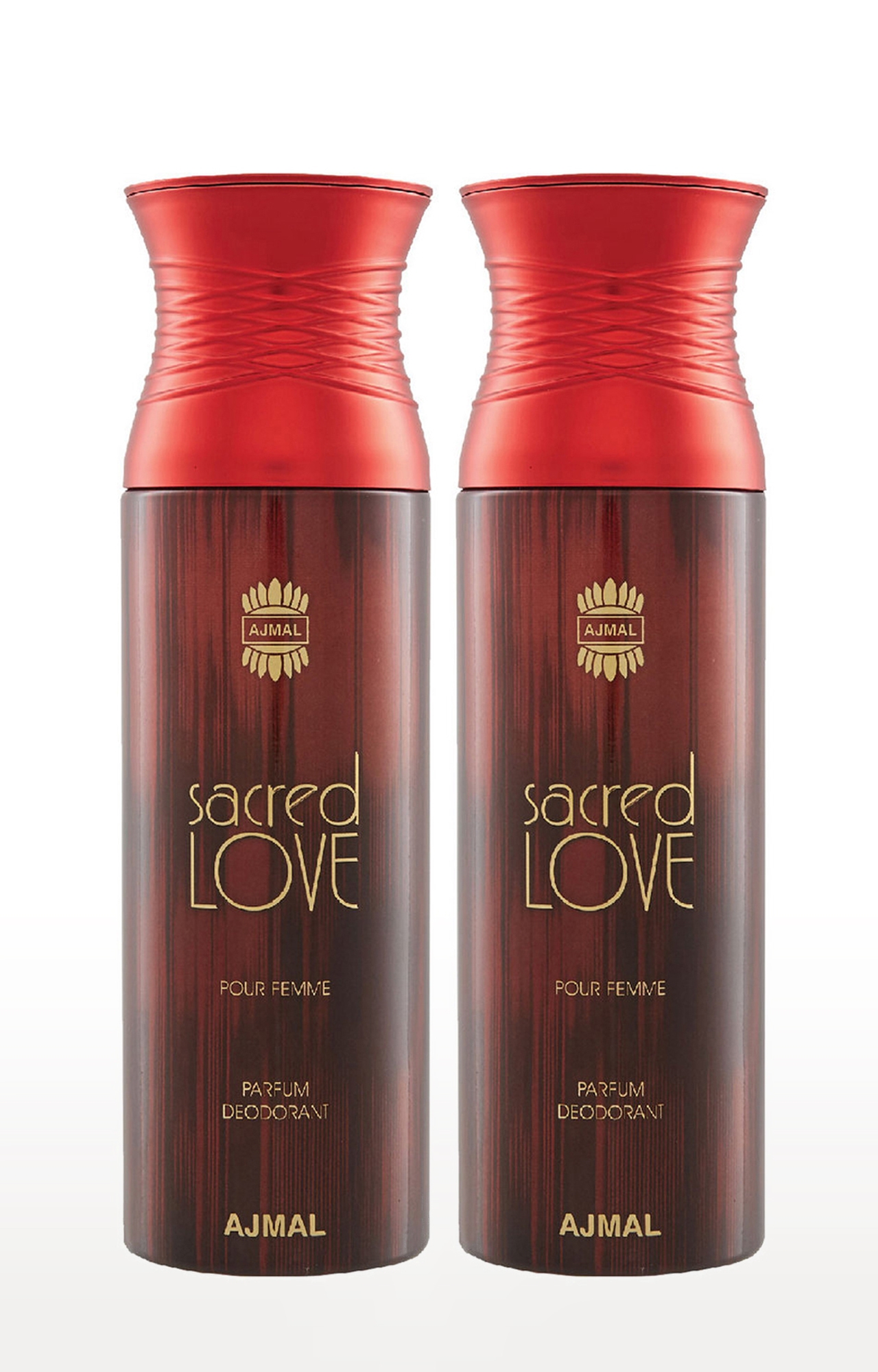 Ajmal | Ajmal Sacred love & Sacred love Spray Gift For Women (200 ml, Pack of 2) 