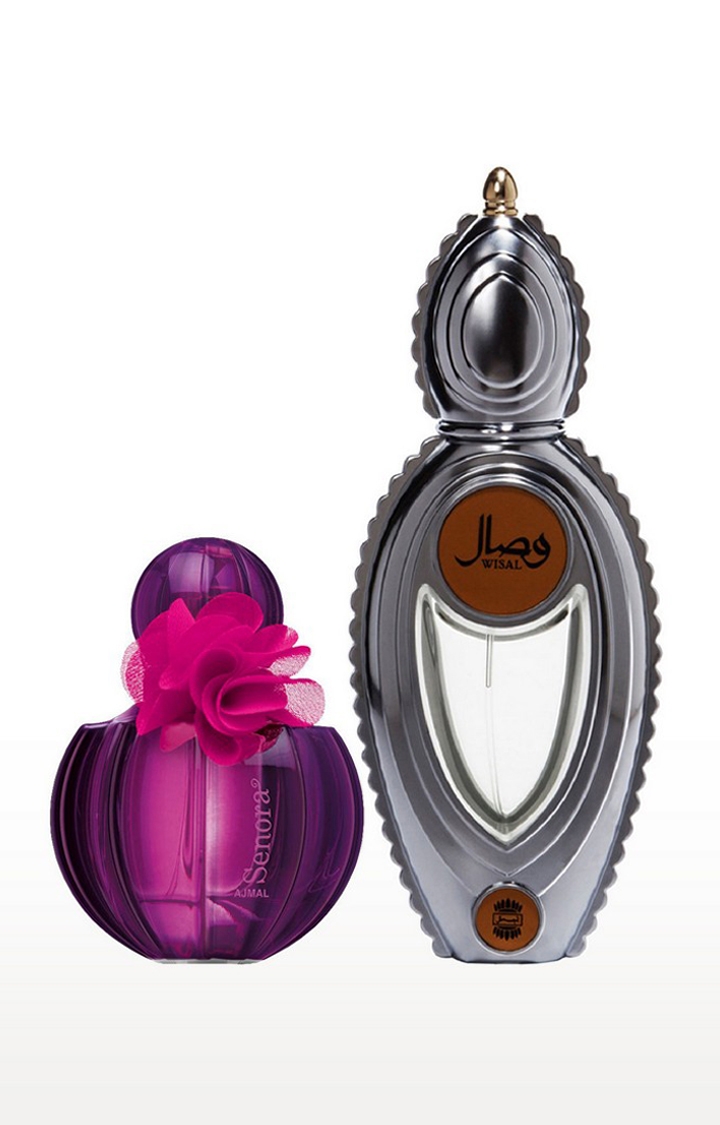 Ajmal | Ajmal Senora EDP Perfume 75ml for Women and Wisal EDP Musky Perfume 50ml for Women