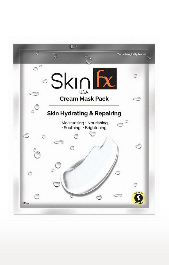 Skin Fx Cream Mask Pack For Hydration And Total Repair Pack of 3
