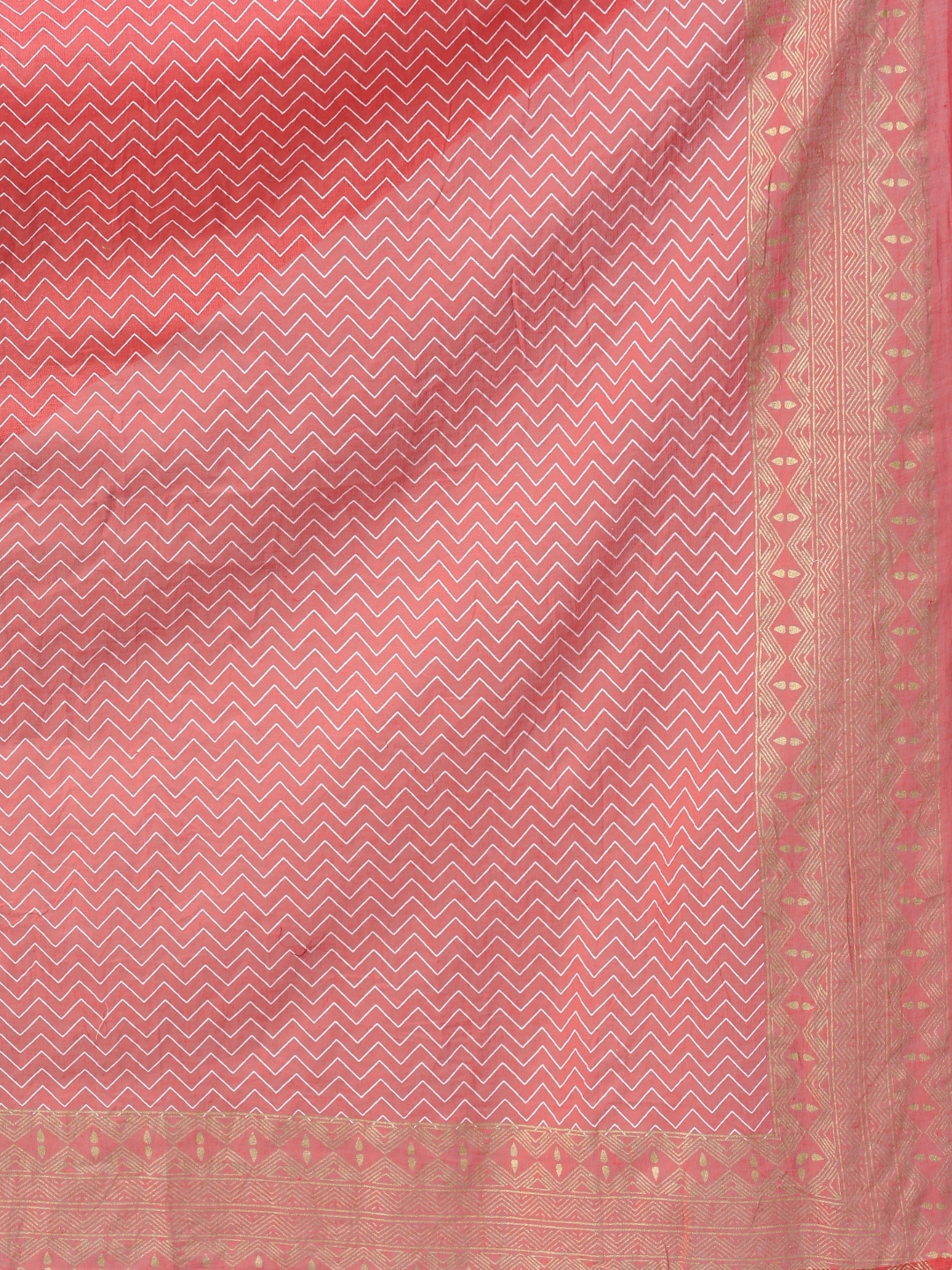 Showoff Women's Pink Kurta and Trousers With Dupatta