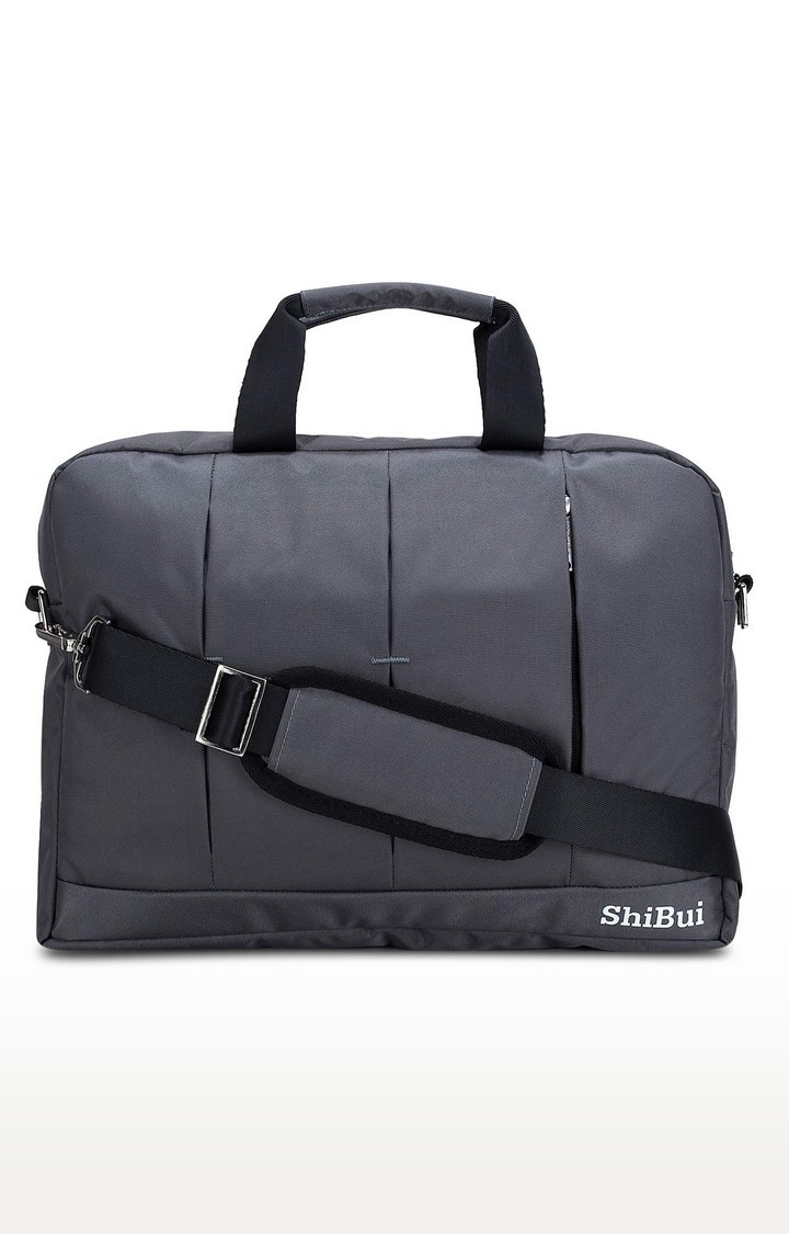 SHIBUI | Shibui 15.6 Inch Laptop Shoulder Bag,Classic Lightweight Slim Portable Laptop Messenger Sleeve Case For Work/Travel,Fits 15-15.6 Inches Laptop/Notebook/Macbook/Ultrabook Computer Dark Grey