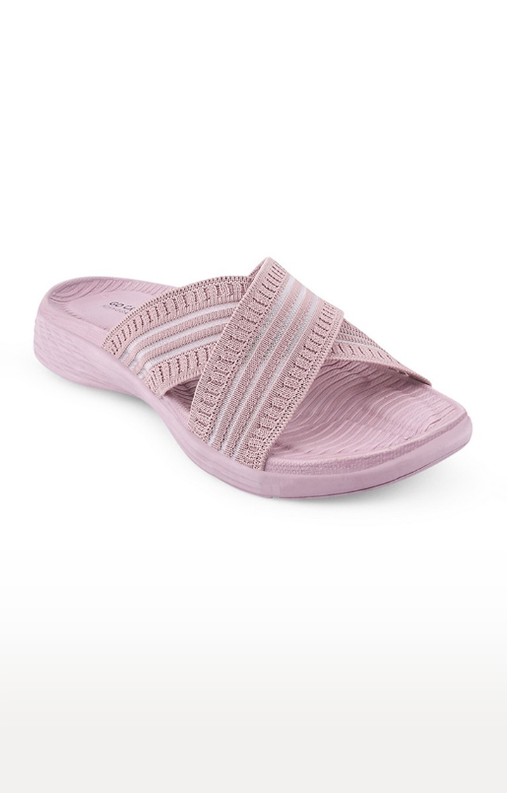 Campus Shoes | Women's Pink Mesh Slippers