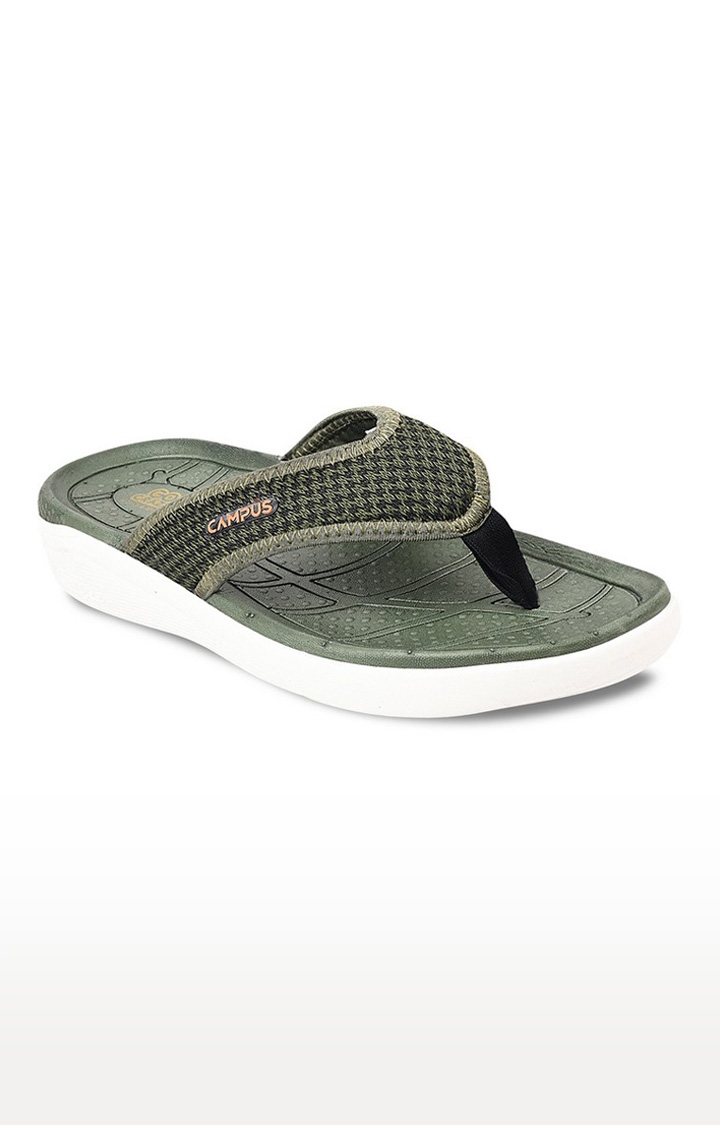 Campus Shoes | Green Slippers
