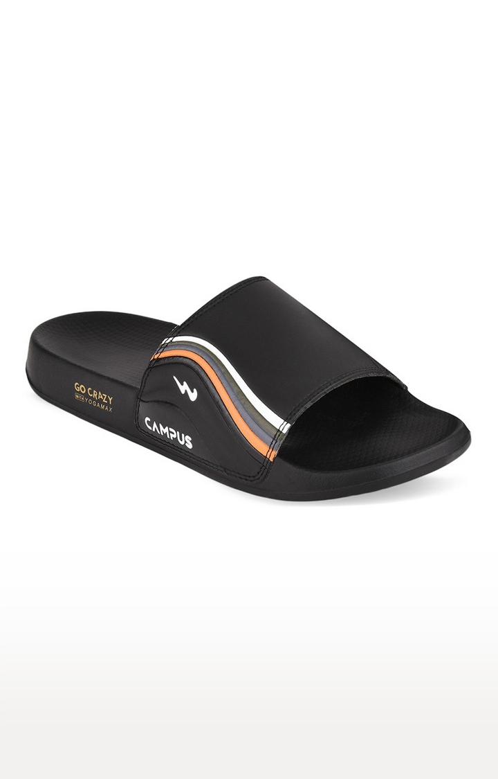Campus Shoes | Black Flip Flop