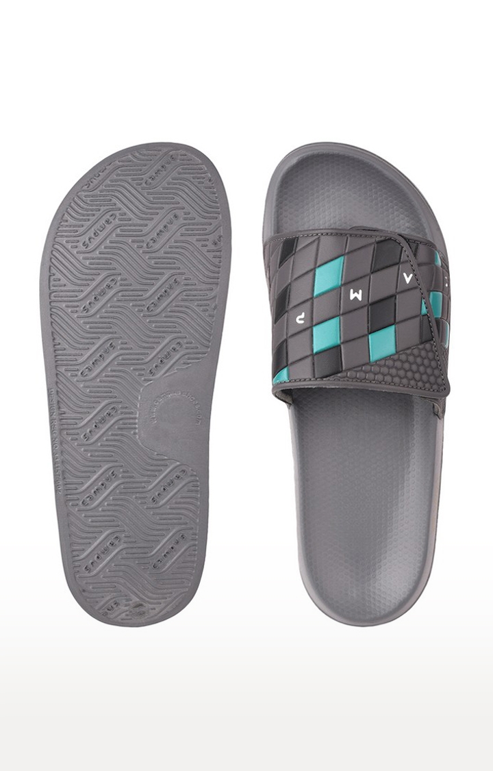 Campus Shoes | Grey Flip Flop