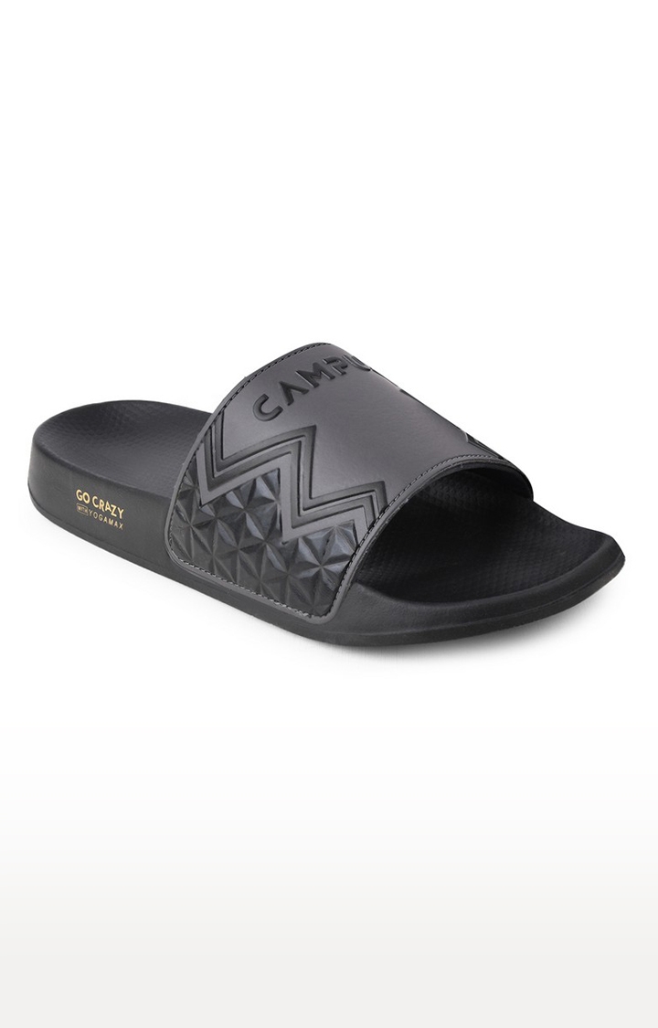 Campus Shoes | Black Flip Flop