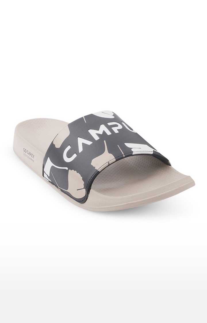Campus Shoes | Men's Brown Synthetic Flip Flops