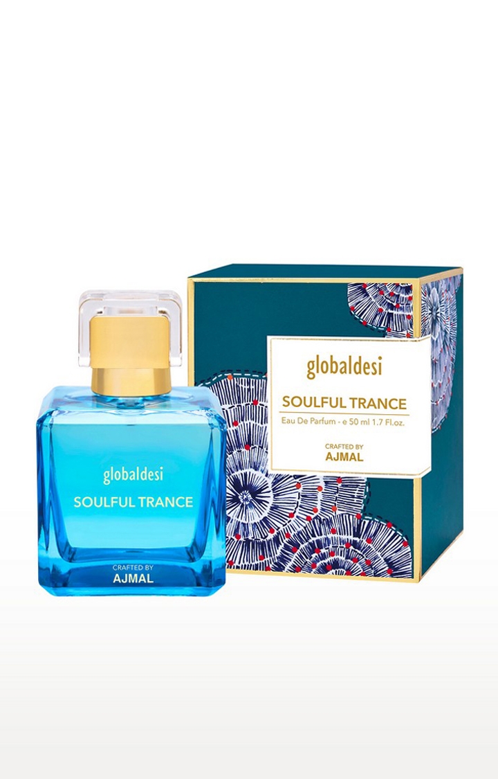 Global Desi Crafted By Ajmal | Global Desi Soulful Trance Eau De Parfum 50Ml For Women Crafted By Ajmal