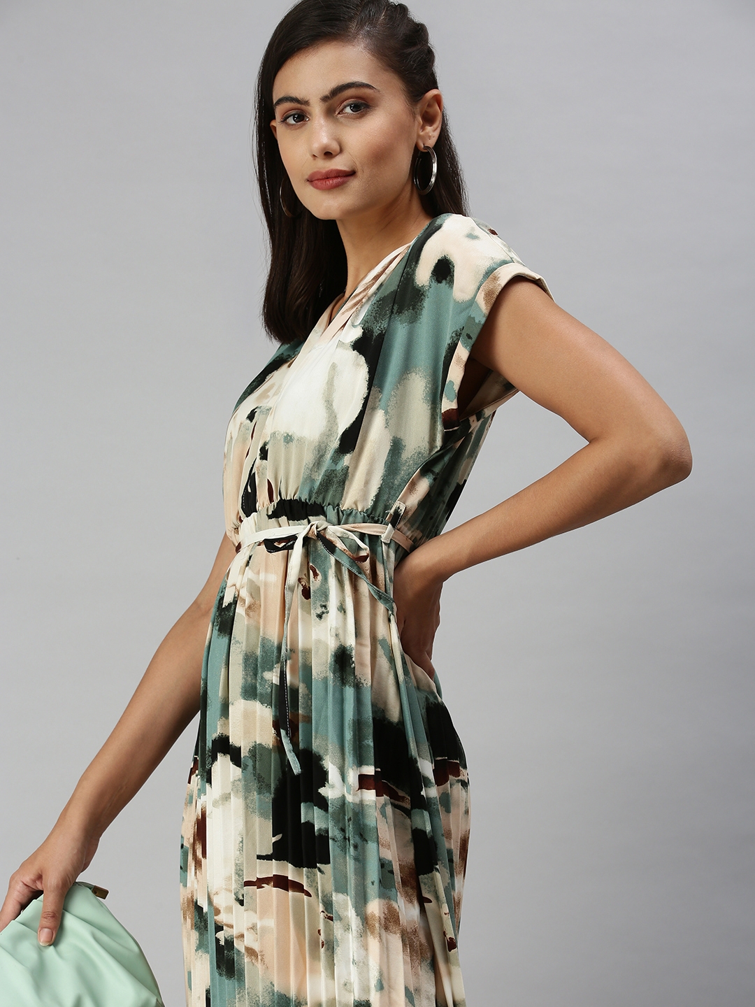 Showoff | SHOWOFF Women's Abstract Multi Maxi Dress