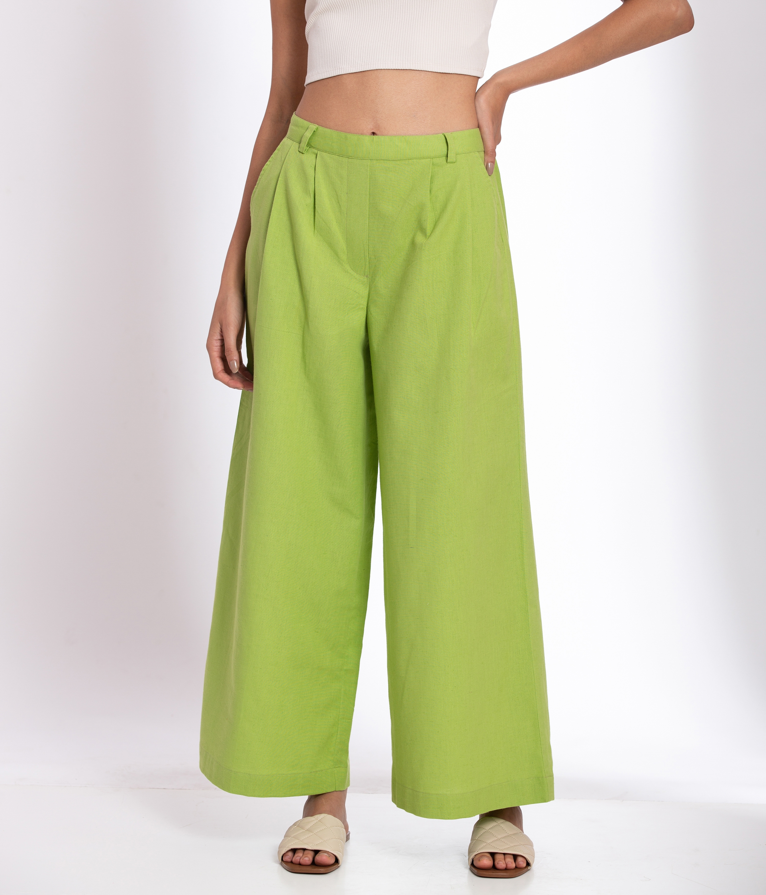 Palison | Basic Pants - Green