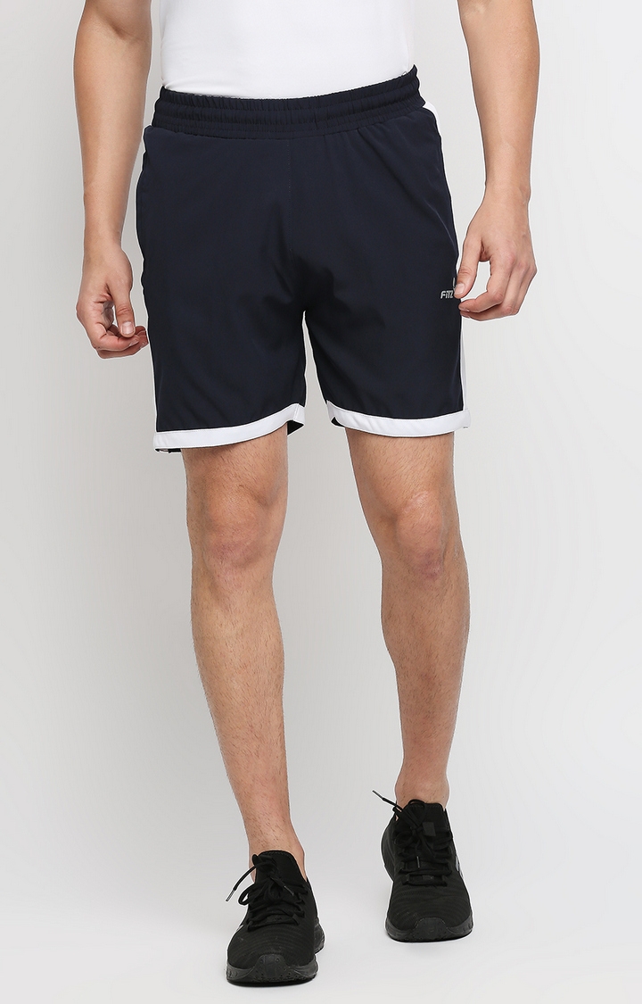 FITZ | Fitz 100% Polyester Regular Fit Sports Shorts for Men