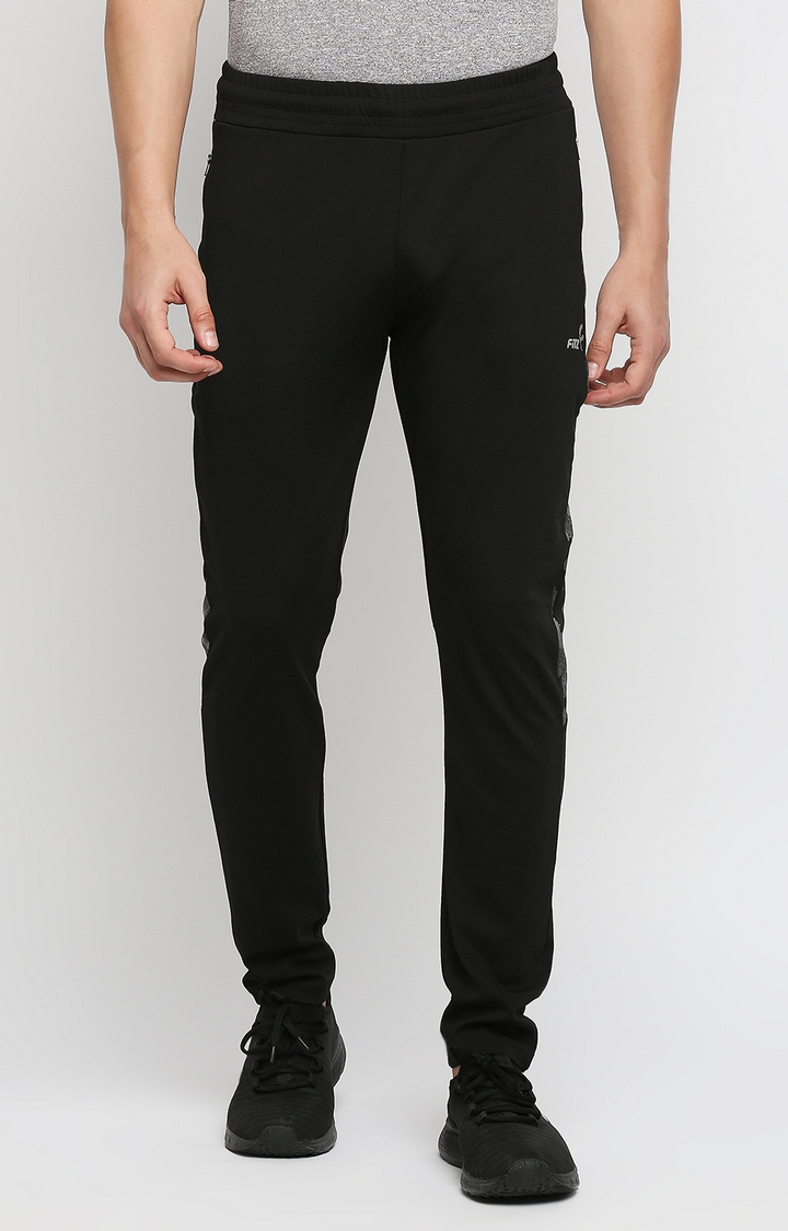 FITZ | Fitz 100% Polyester Slim Fit Trackpants For Men