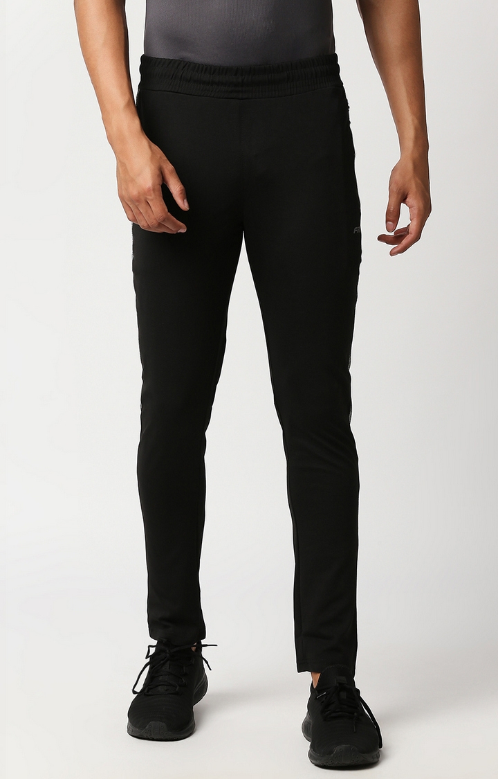 FITZ | Fitz 100% Polyester Slim Fit Trackpants For Men
