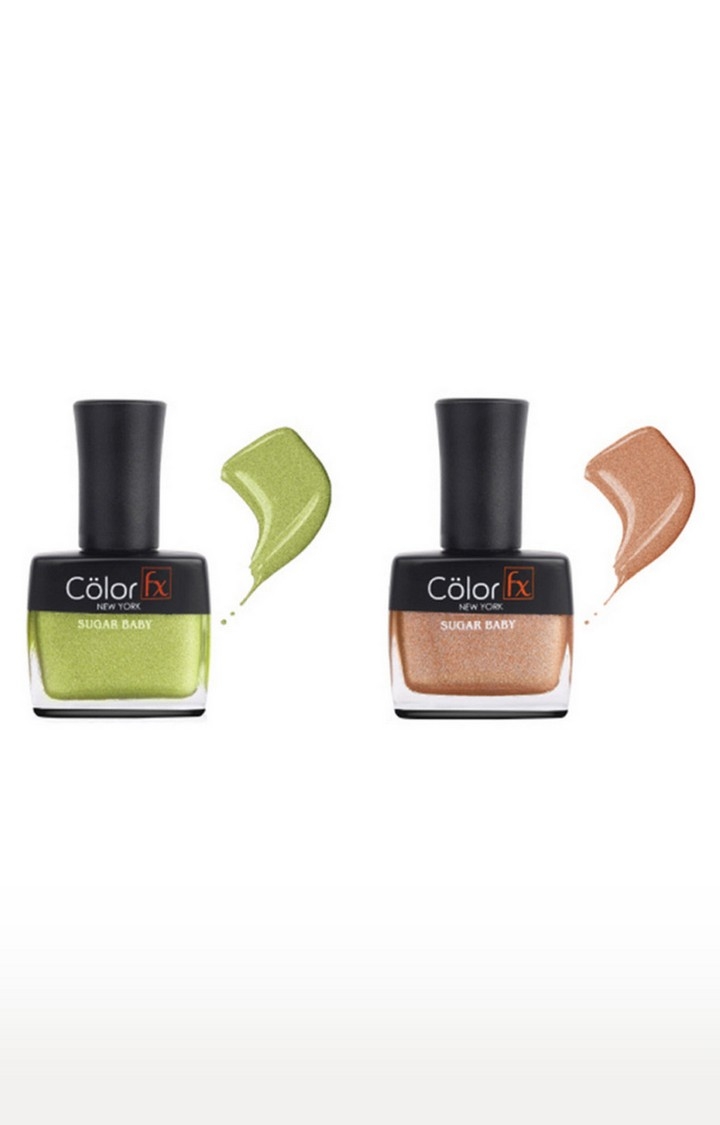 Color Fx | Color Fx Nail Enamel Sugar Baby - Wedding Collection Pack of 2