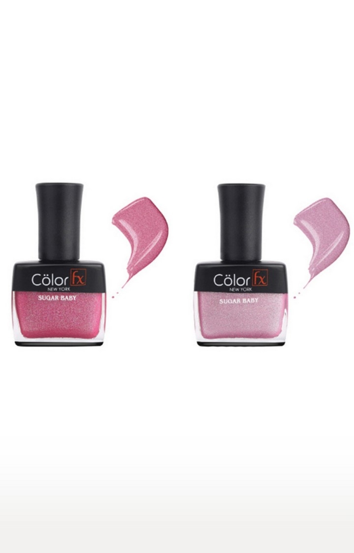 Color Fx | Color Fx Nail Enamel Sugar Baby - Wedding Collection Pack of 2