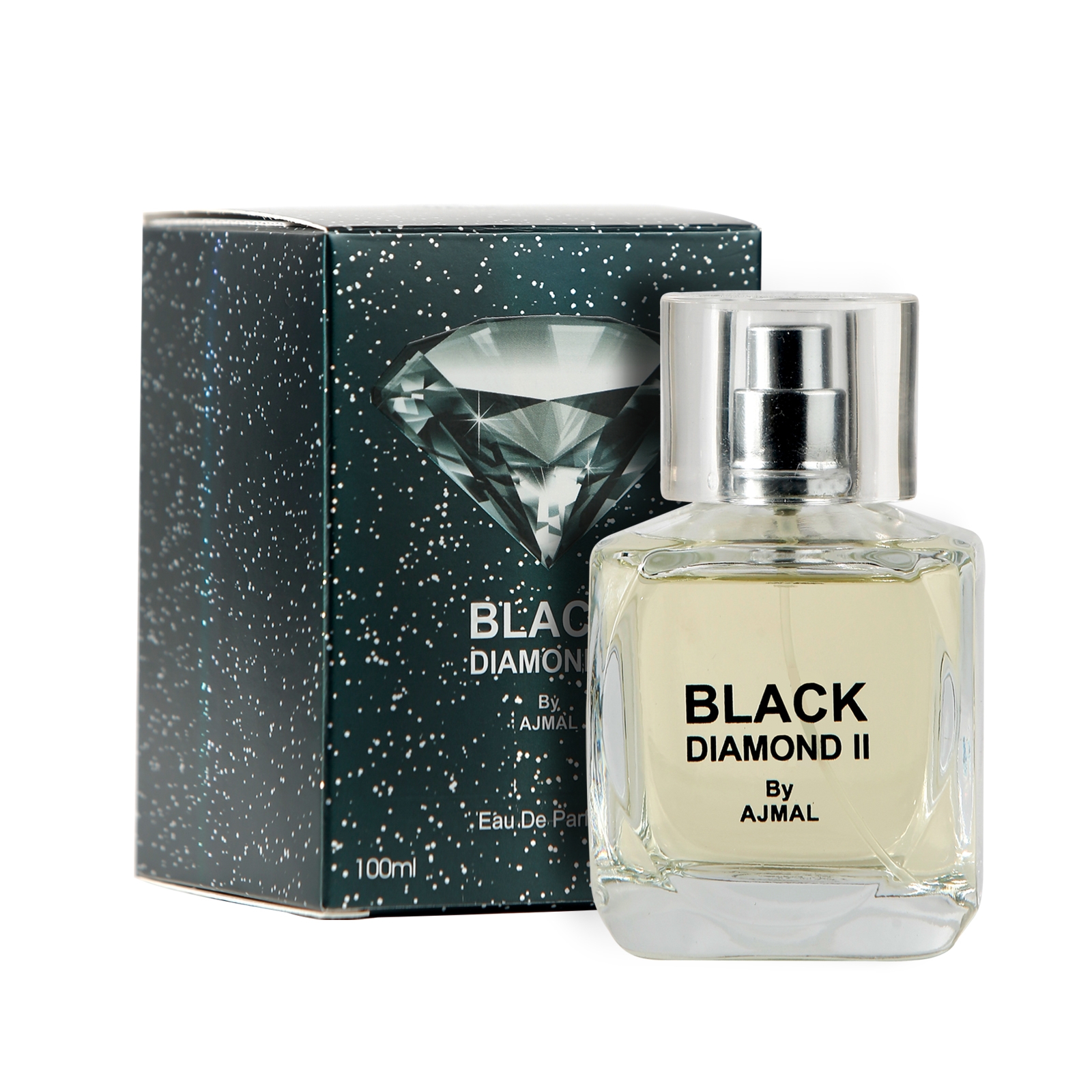 Ajmal | Ajmal Black Diamond II Eau De Parfume 100ML for Men + 2 Parfum Testers
