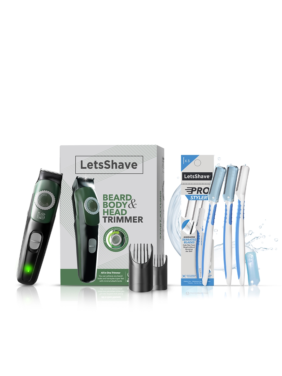 LetsShave | LetsShave Trim and Style Combo