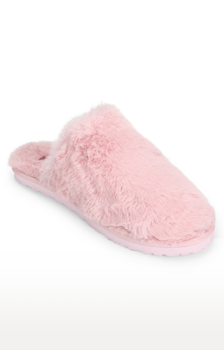 Pink Flat Slip-ons