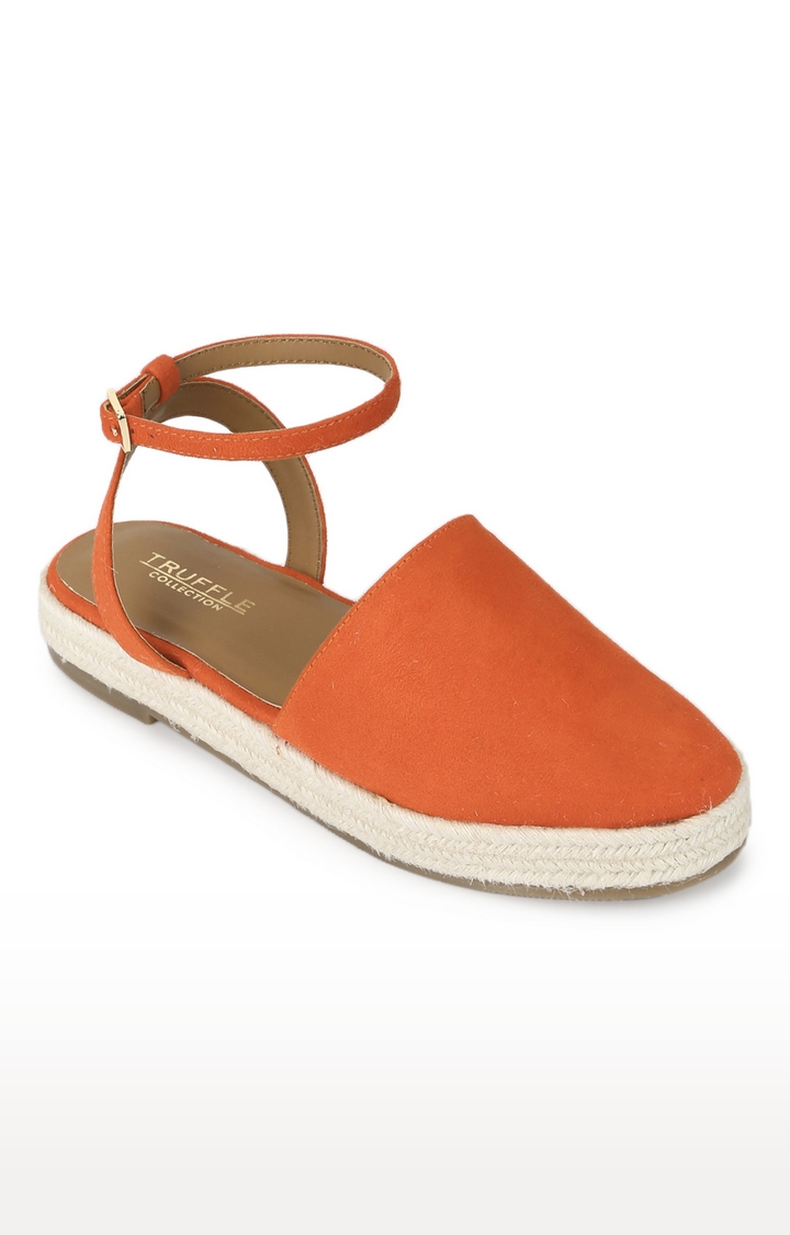 Truffle Collection | Orange Sandals