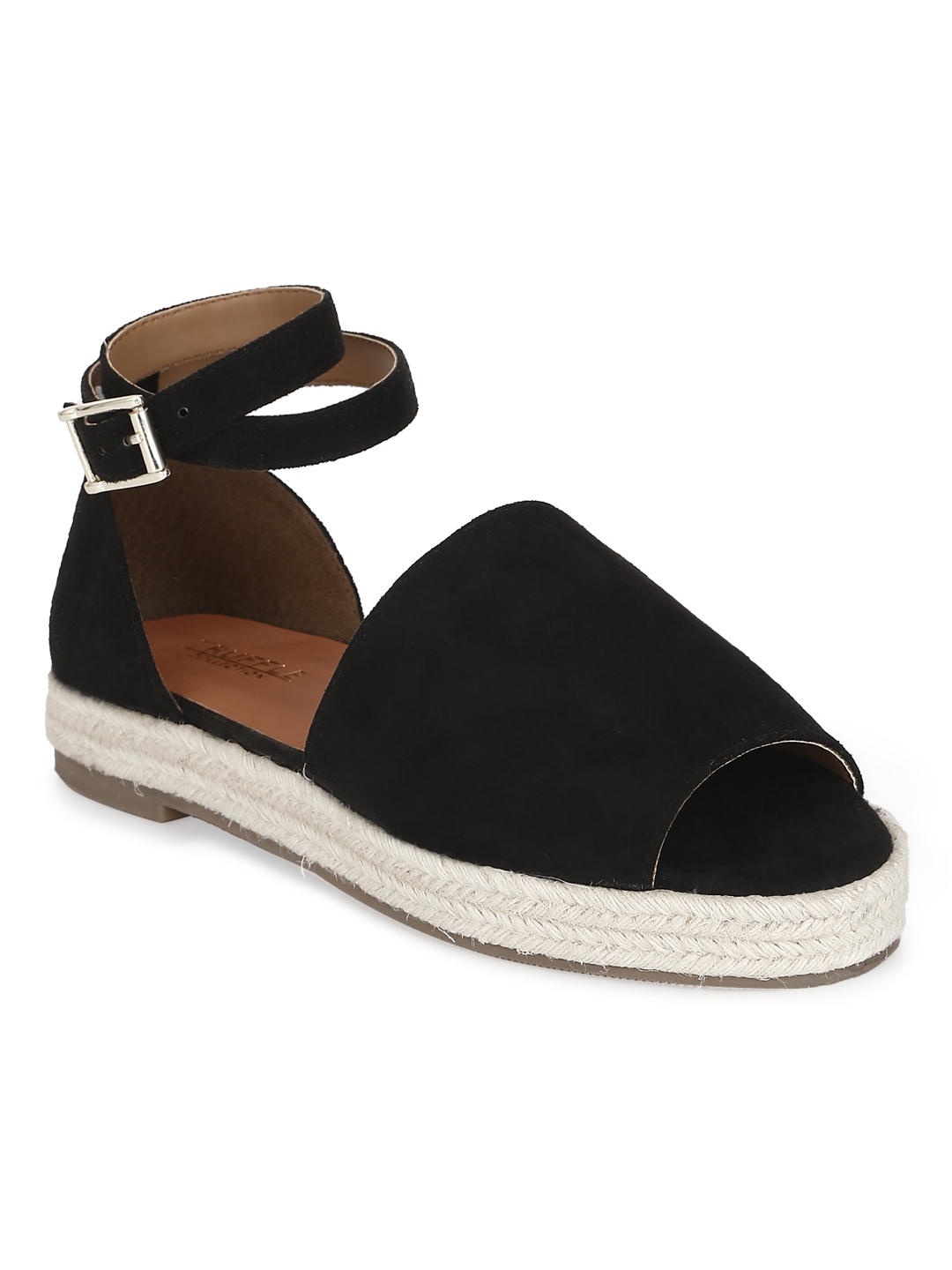 Truffle Collection | Black Sandals