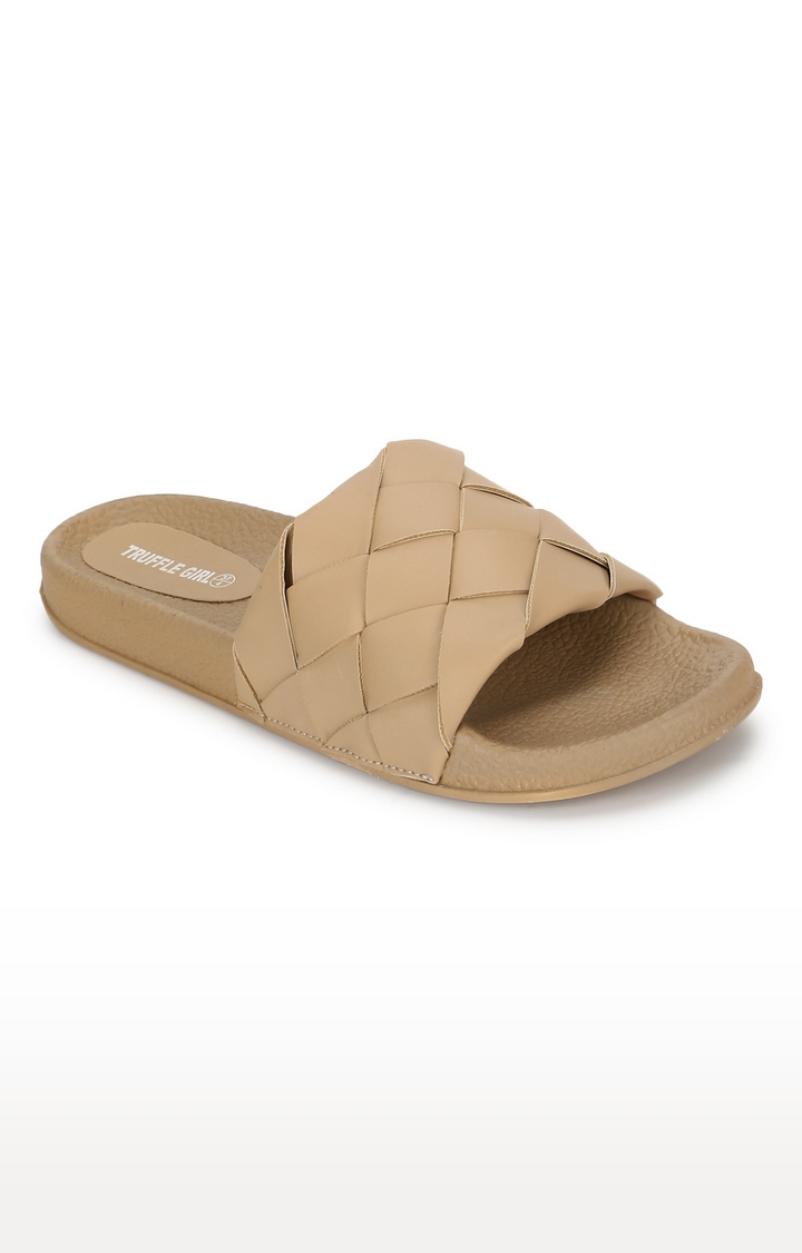 Truffle Collection | Beige Sandals