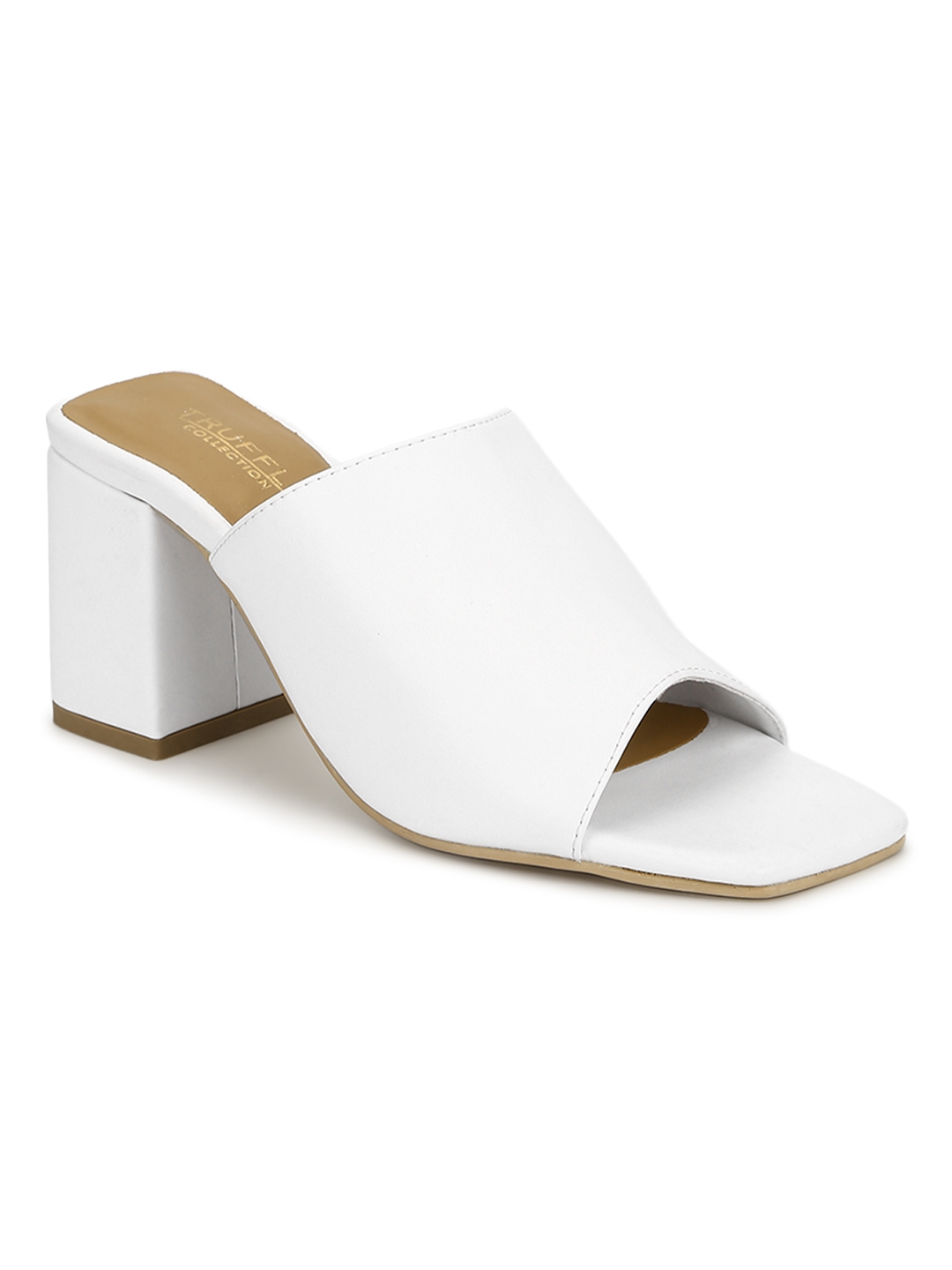 Truffle Collection | White Sandals