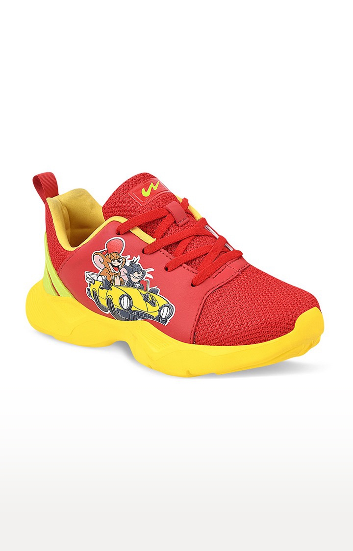 Campus Shoes | Red Running Shoe