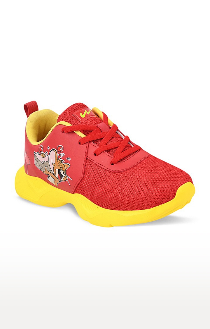 T&J-04 Red Running Shoe