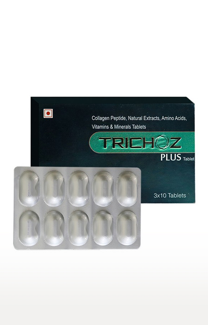 Trichoz Plus Phyto-nutraceuticals, Minerals & Vitamins Tablets, 10 tablets