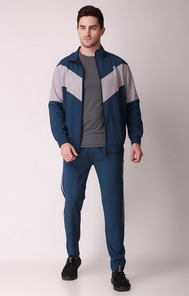 Fitinc Men’s Airforce Full Zip Tracksuit for Sports & Casual Occasion