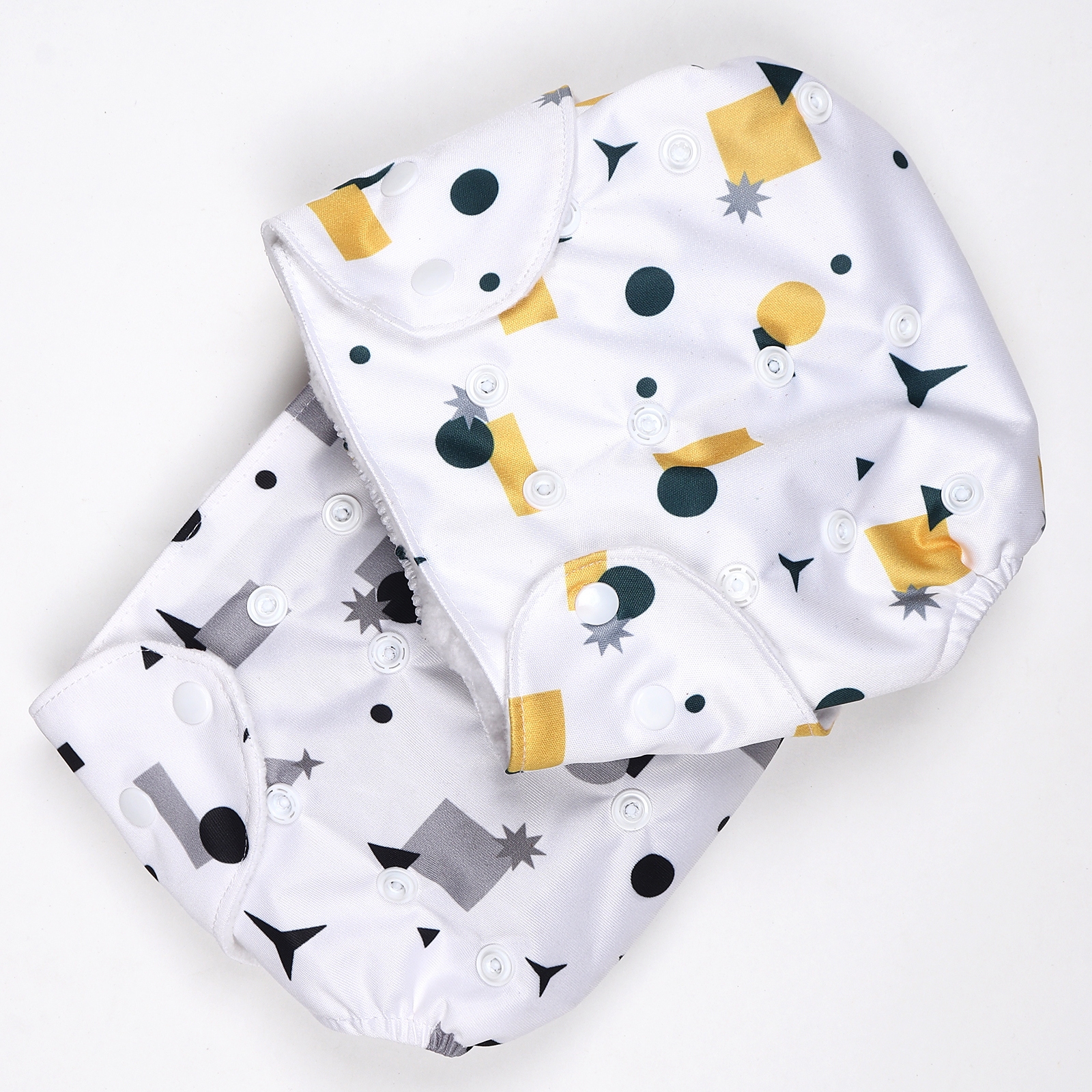 Kidbea | Kidbea Baby's All in One Washable Reusable Adjustable Cloth 2 Diapers with 2 Inserts -Reusable and Washable Cloth Diaper