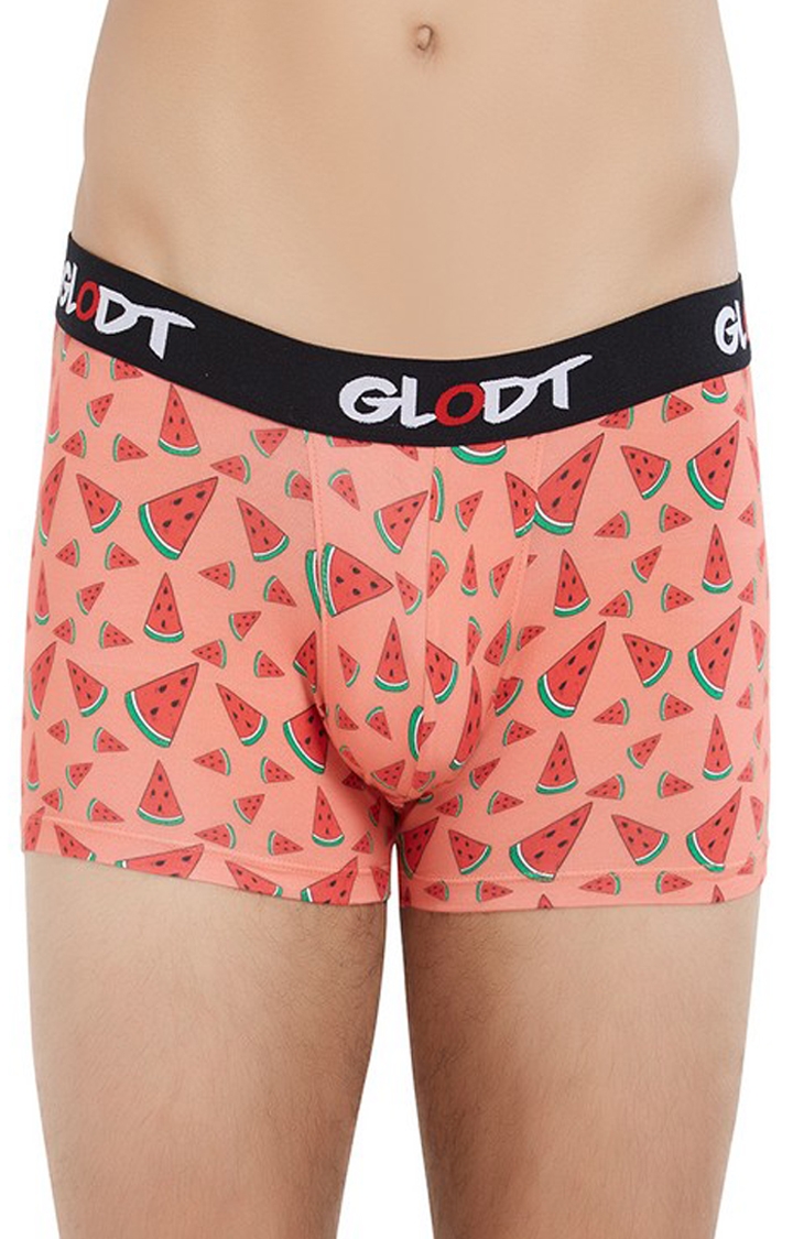 GLODT | Orange Watermelon Print Pima Cotton Trunks