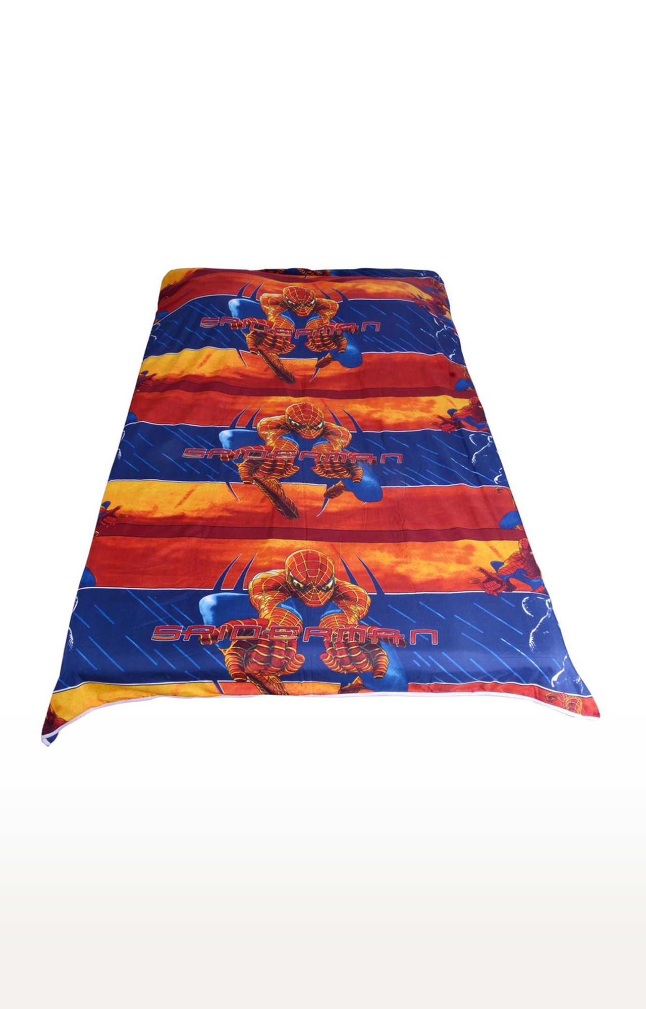 Spiderman Printed Cotton 3 Layer Single Bed Quilt Dohar