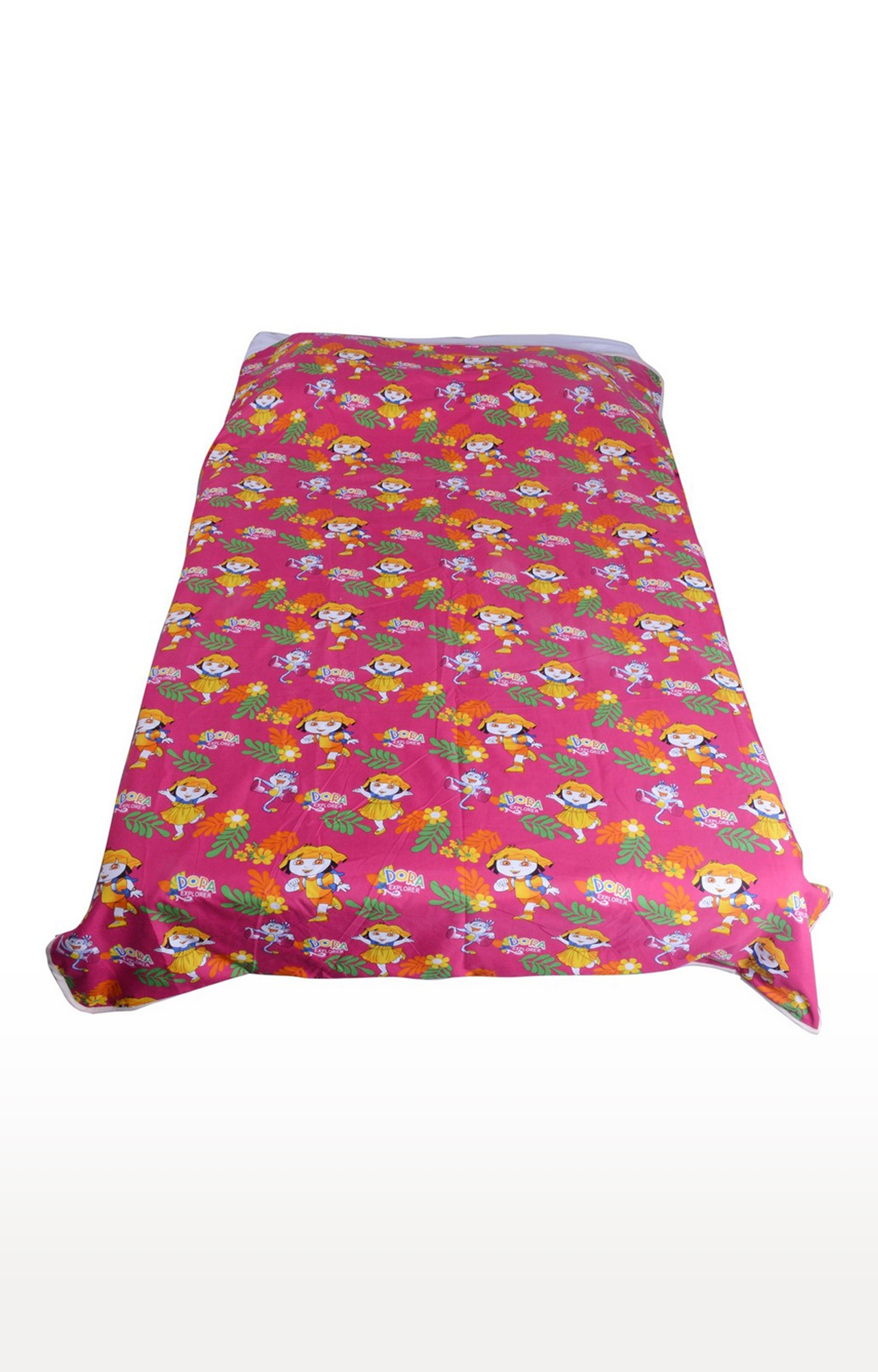 Dora Explorer Printed Cotton 3 Layer Single Bed Quilt Dohar