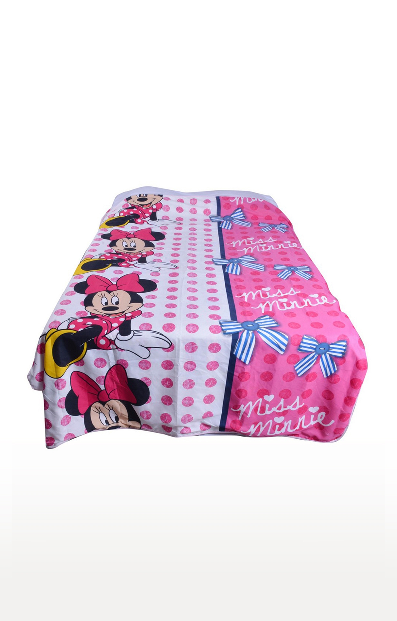 V Brown | Miss Minnie Printed Cotton 3 Layer Single Bed Quilt Dohar