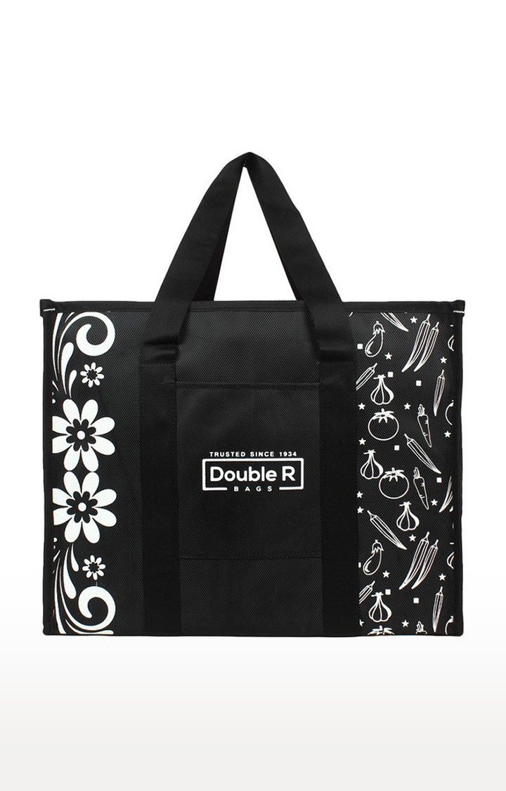 DOUBLE R BAGS | Double R Bags Waterproof Large Shopping Bags Kitchen Essentials With Full Handles (17Inch L X 9Inch W X 14Inch H)