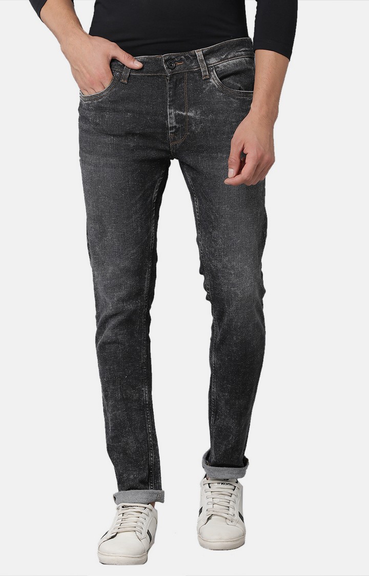 Men's Black Denim Skinny Jeans