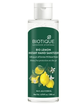 Biotique Advanced Ayurveda | Biotique Bio Lemon Instant Hand Sanitizer - 200 Ml * 3