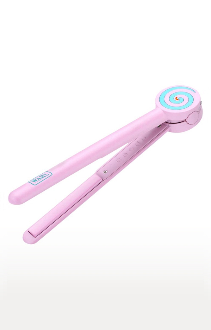 Wahl Pink Mini Straightener and Curler 