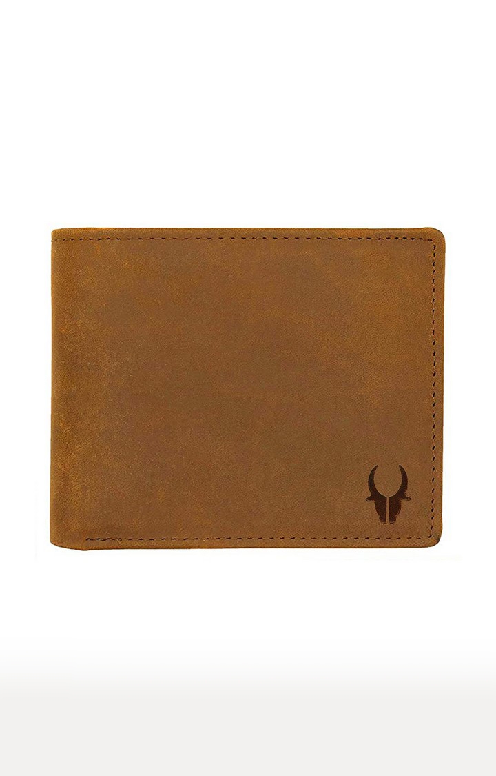 WildHorn | WildHorn Engraved Personalized Tan Leather Wallet for Men