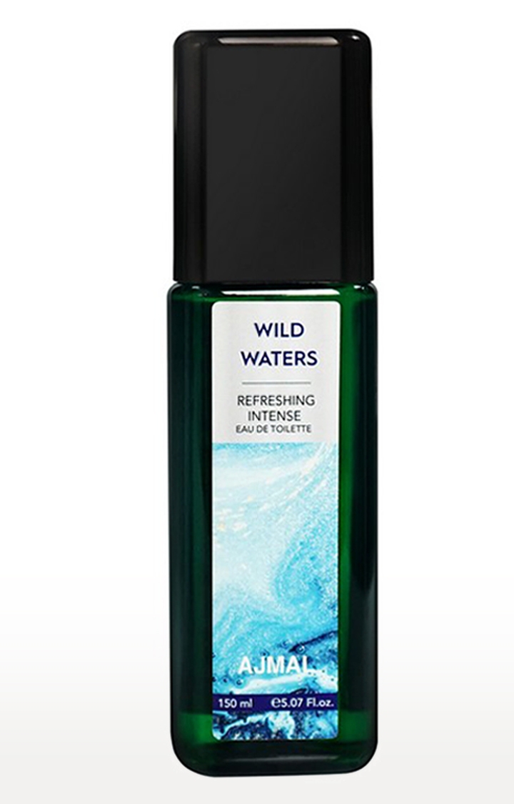 Ajmal Wild Waters Eau De Toilette Aquatic Perfume 150ML Long Lasting Scent Spray Office Wear Gift for Man and Women