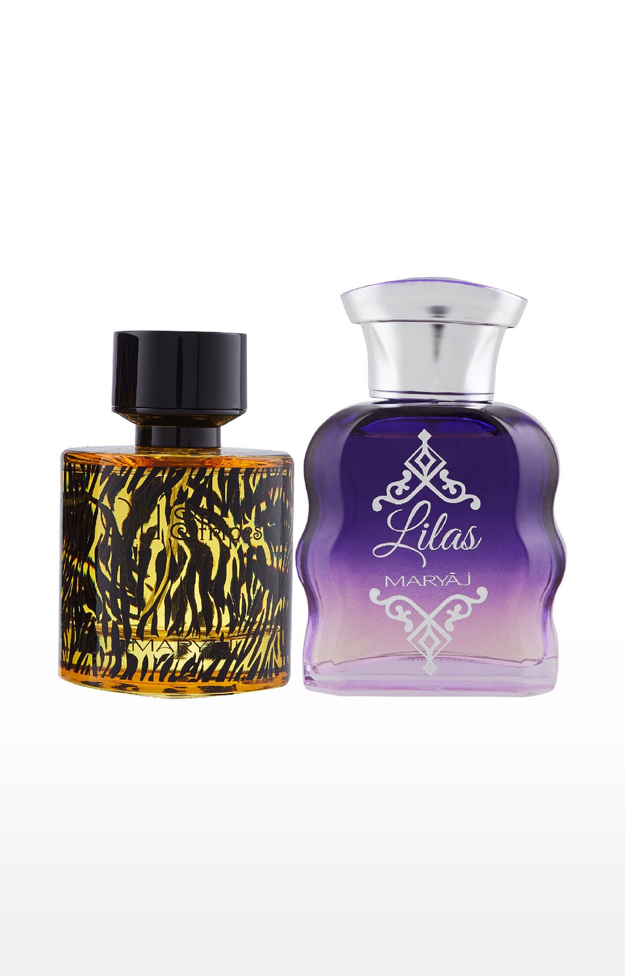 Maryaj Wild Stripes Eau De Parfum Oriental Perfume 100ml for Men and Maryaj Lilas Eau De Parfum Perfume 100ml for Women